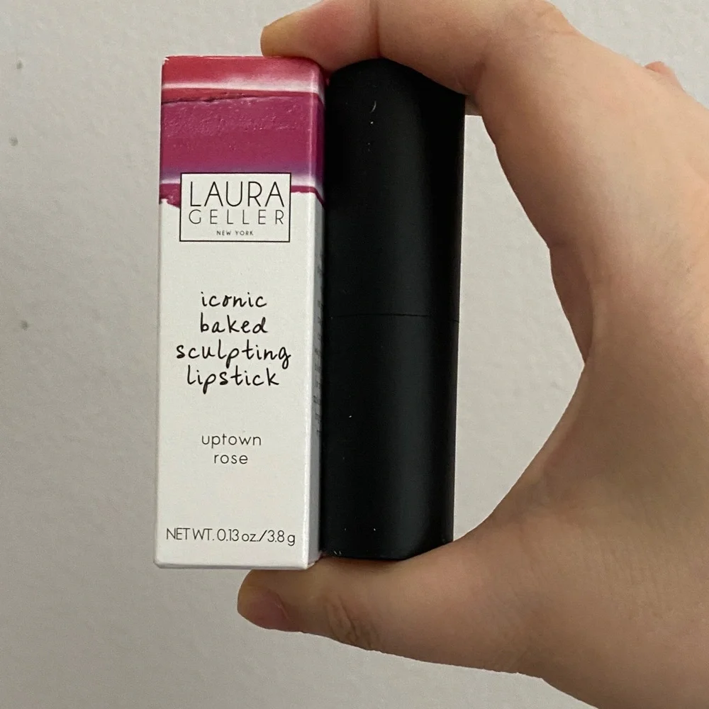 Laura Geller Iconic Baked Sculpting Lipstick - Vibrant Rose